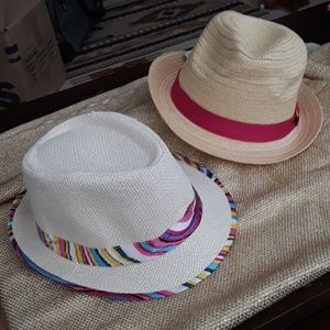 Hats - Straw fedora style